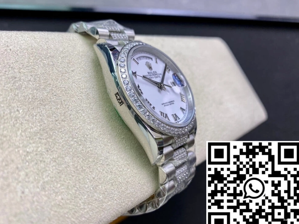 Factory M128349RBR-0026 Date Day EW Rolex Bezel Diamond-Set 0925